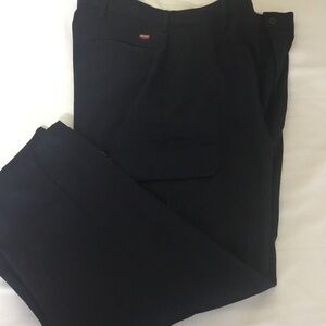 Red map Mens cargo work pants size 42-32